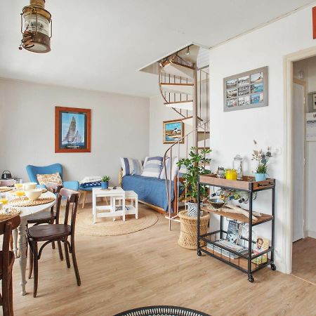 Duplex Face A La Mer - Le Studio D'Adal Quiberon Εξωτερικό φωτογραφία