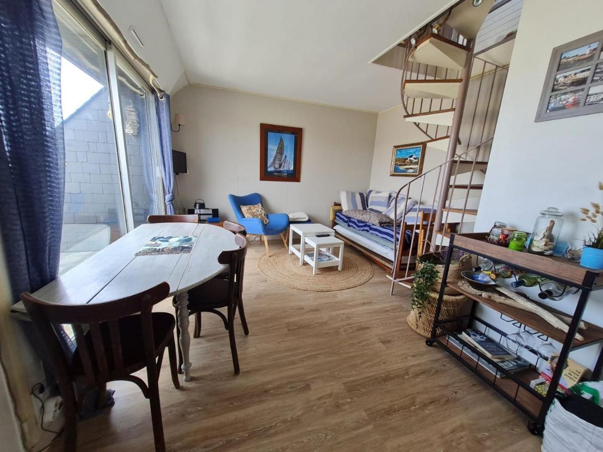 Duplex Face A La Mer - Le Studio D'Adal Quiberon Εξωτερικό φωτογραφία